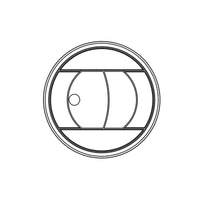 Marine Systems Inc Qualifies for Free Shipping Marine Systems Round Plastic Grille #3GL-OW