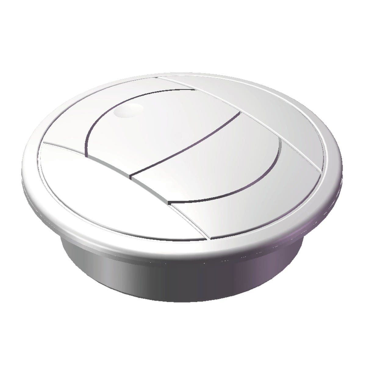 Marine Systems Inc Qualifies for Free Shipping Marine Systems Round Plastic Grille #3GL-W