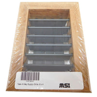 Marine Systems Inc Qualifies for Free Shipping Marine Systems Teak 4-Way Supply Grille 6