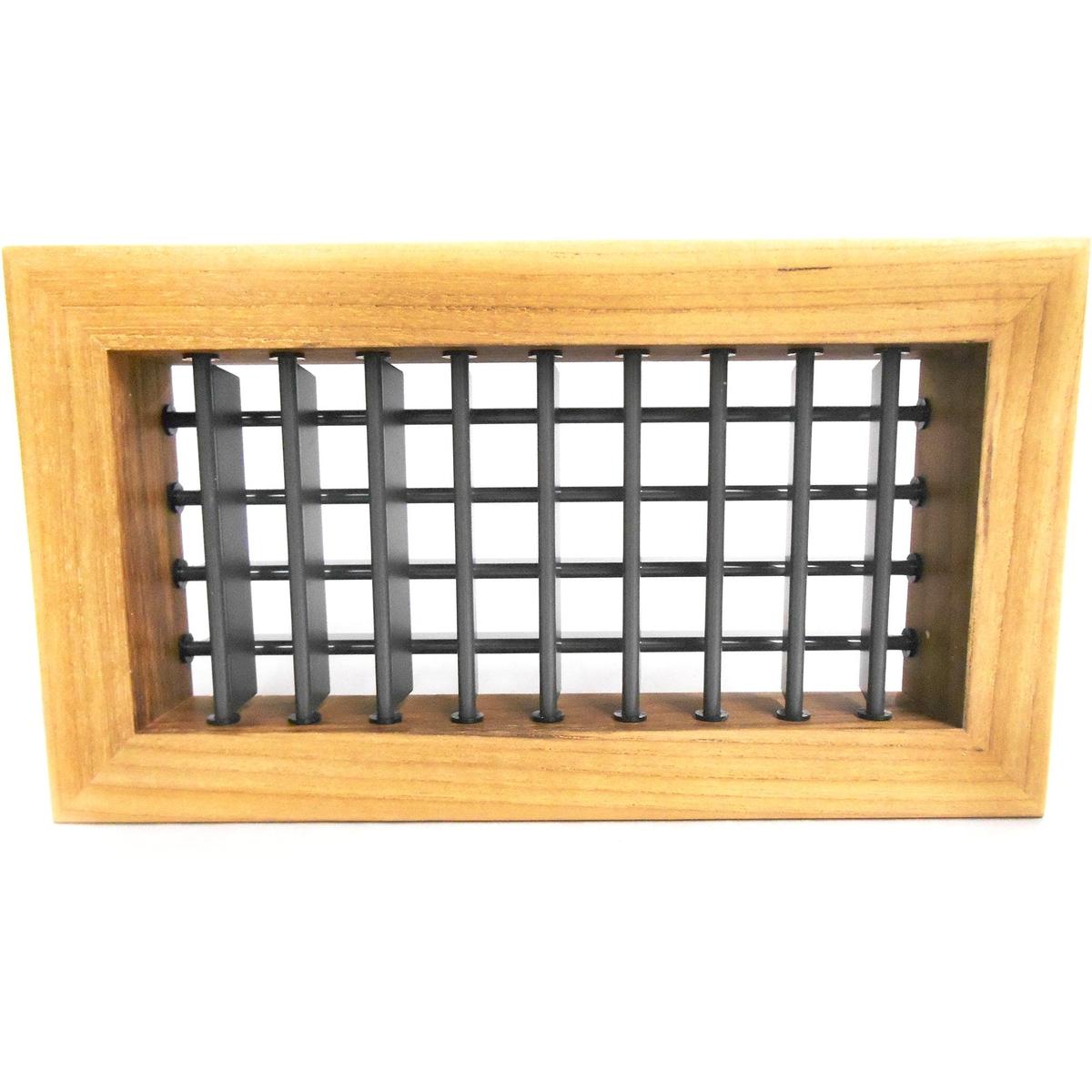 Marine Systems Inc Qualifies for Free Shipping Marine Systems Teak 4-Way Supply Grille 8" x 4" #VHT8X4