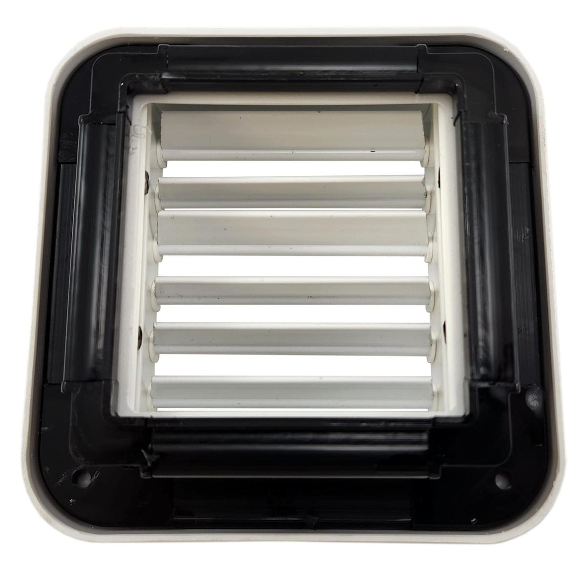 Marine Systems Inc Qualifies for Free Shipping Marine Systems White Supply Air Grille 4" #PGA4X4R