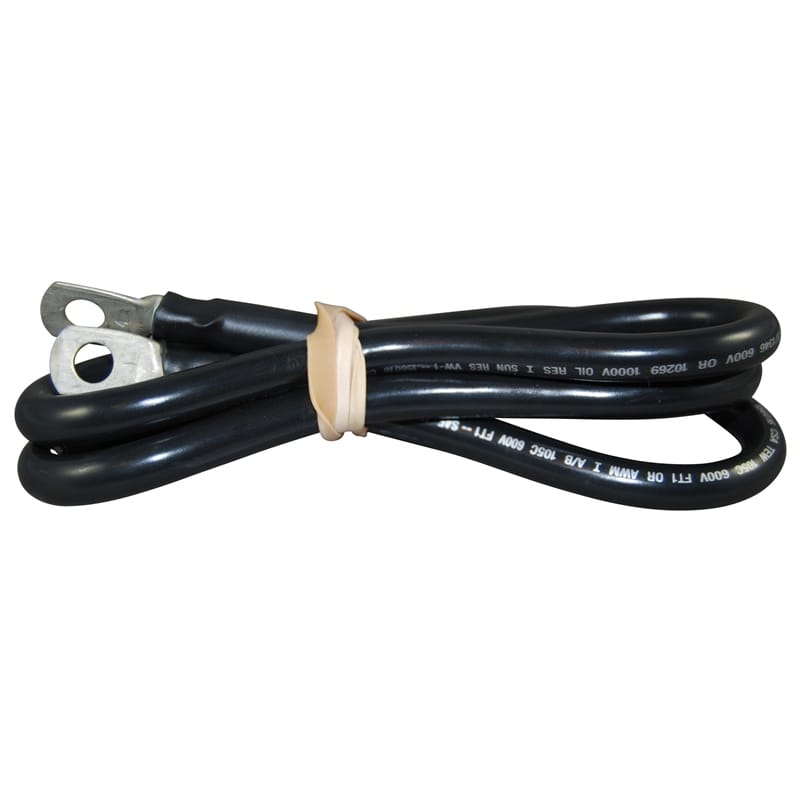 Marpac Not Qualified for Free Shipping Marpac Battery Cable Assembly 4 AWG x 36" Black 3/8" #7-4065