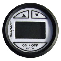 Marpac Not Qualified for Free Shipping Marpac Depth Sounder Black Bezel/White Face In-Hull #7-2492