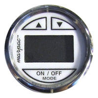 Marpac Not Qualified for Free Shipping Marpac Depth Sounder SS Bezel/White Face Transom Mount Transducer #7-2494