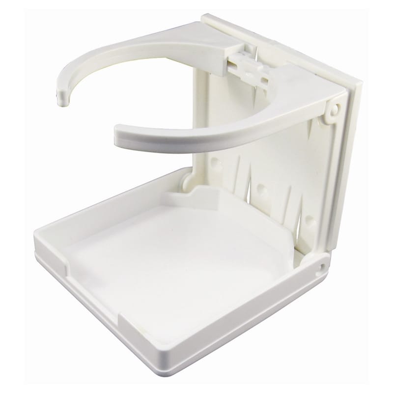 Marpac Qualifies for Free Shipping Marpac Drink Holder Fold-Down Adjustable White #7-0960