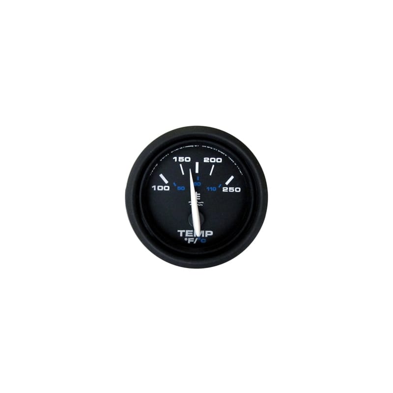 Marpac Not Qualified for Free Shipping Marpac Engine Gauge All Black I/O-Inboard Water Temp #7-2037
