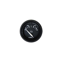 Marpac Not Qualified for Free Shipping Marpac Engine Gauge All Black Voltmeter #7-2060