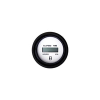 Marpac Not Qualified for Free Shipping Marpac Engine Gauge Black Bezel Hourmeter #7-2035