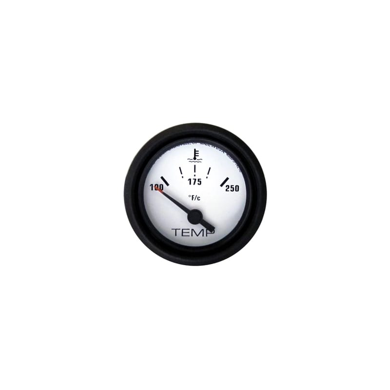 Marpac Not Qualified for Free Shipping Marpac Engine Gauge Black Bezel I/O-Inboard Water Temp #7-2067
