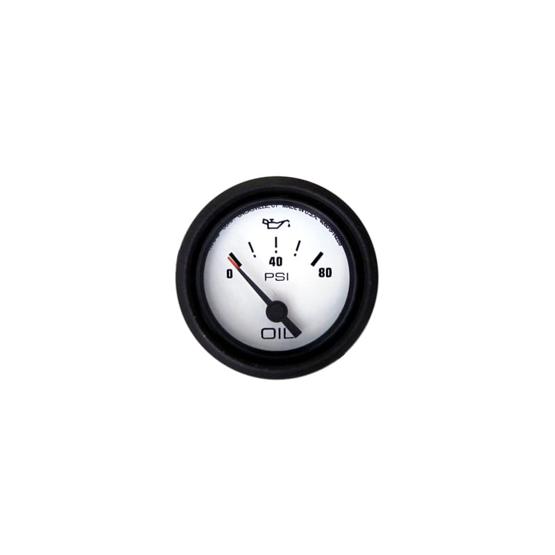 Marpac Not Qualified for Free Shipping Marpac Engine Gauge Black Bezel Oil Pressure #7-2066