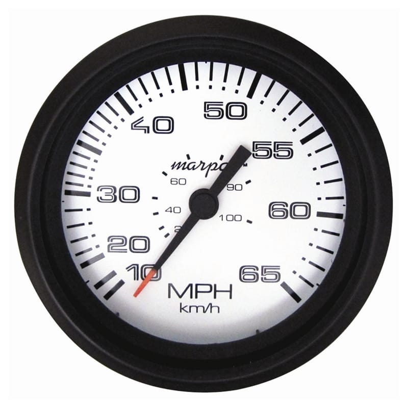 Marpac Not Qualified for Free Shipping Marpac Engine Gauge Black Bezel Speedometer 65 MPH #7-2015