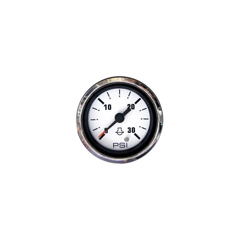 Marpac Not Qualified for Free Shipping Marpac Engine Gauge SS Bezel Outboard Water Pressure #7-1994