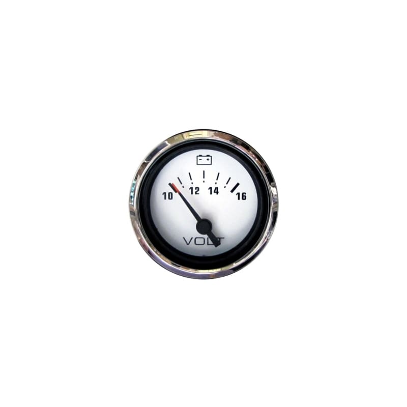 Marpac Not Qualified for Free Shipping Marpac Engine Gauge SS Bezel Voltmeter #7-1984