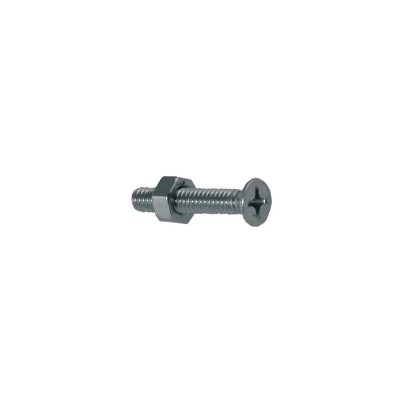 Marpac Not Qualified for Free Shipping Marpac Mch/Screw Pan Head Phillips 1/4" x 3.0" with Nuts #7-5445