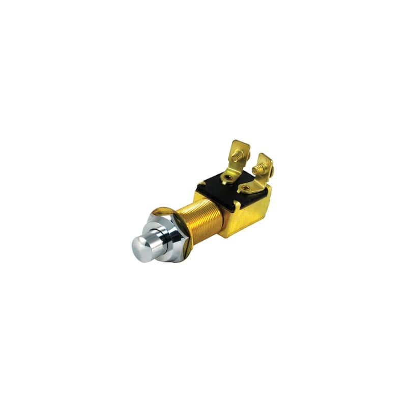 Marpac Qualifies for Free Shipping Marpac Push Button Switch 12v 15a Chrome #7-0487