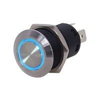 Marpac Qualifies for Free Shipping Marpac Push-On Switch Blue Ring LED (Mom On)-Off #7-1210