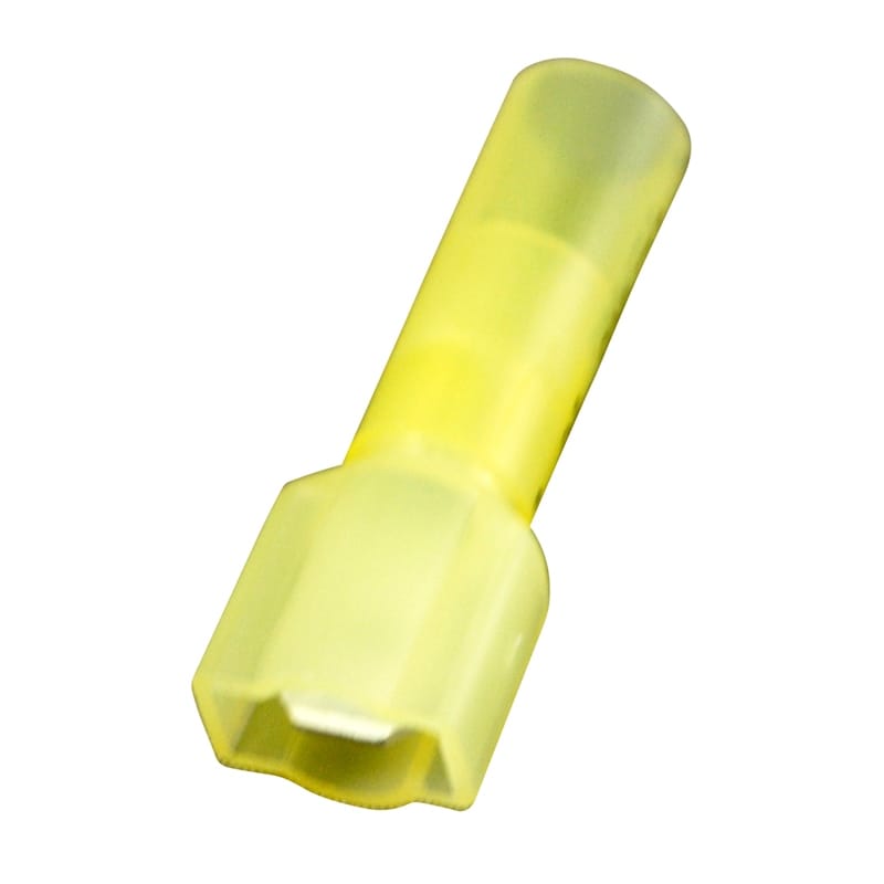 Marpac Not Qualified for Free Shipping Marpac Quick Slide Insulated Heat Shrink Yellow 12-10 AWG .250 Male #7-3415