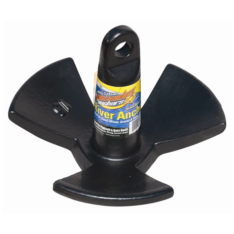 Marpac Qualifies for Free Shipping Marpac River Anchor Vinyl Coated Black 12# #7-0560