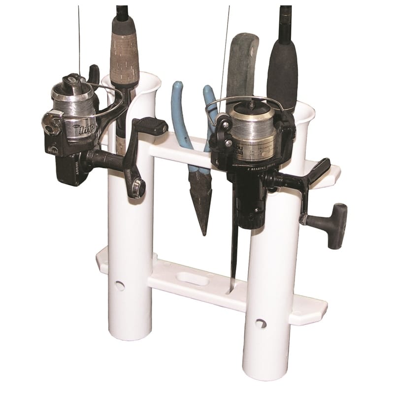 Marpac Qualifies for Free Shipping Marpac Rod Rack Side Mount 2-Rod Black #1-52213