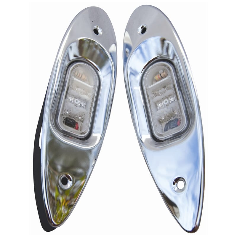 Marpac Qualifies for Free Shipping Marpac Side Light Pair Flush LED SS #7-6595