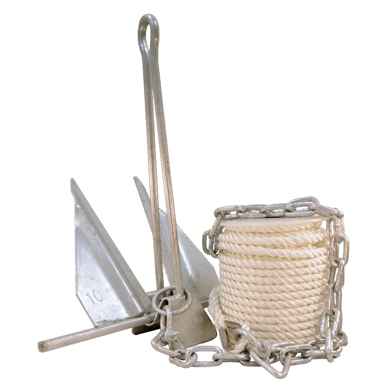Marpac Qualifies for Free Shipping Marpac Slip Ring Anchor Kit 10e with Rope & Chain #7-2303