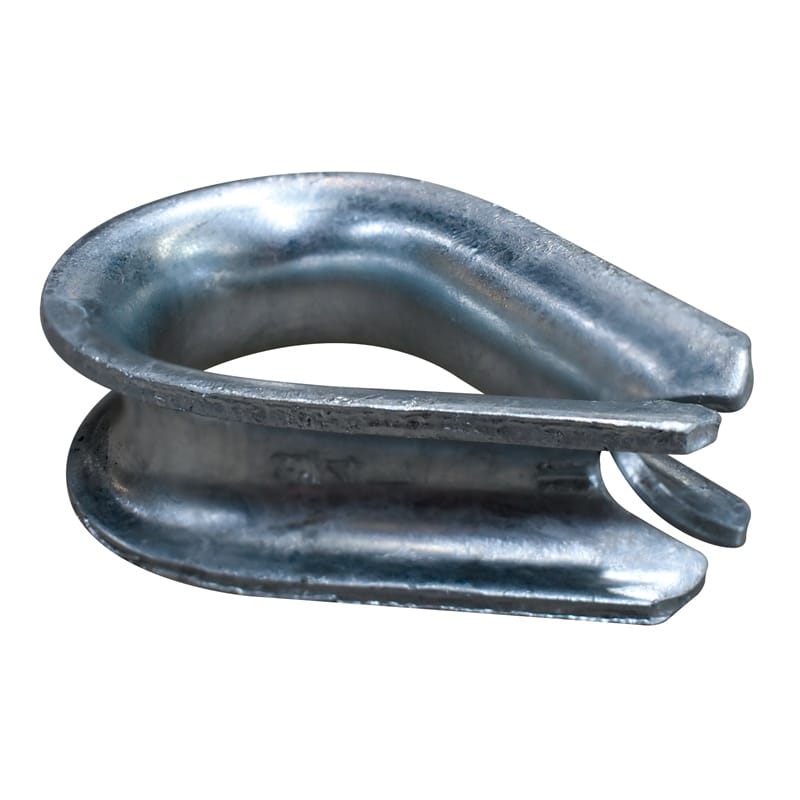 Marpac Qualifies for Free Shipping Marpac Standard Rope Thimble Galvanized 3/8" Each #TH02-3/8