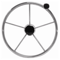 Marpac Qualifies for Free Shipping Marpac Steering Wheel SS Destroyer with Knob 22* 15.5