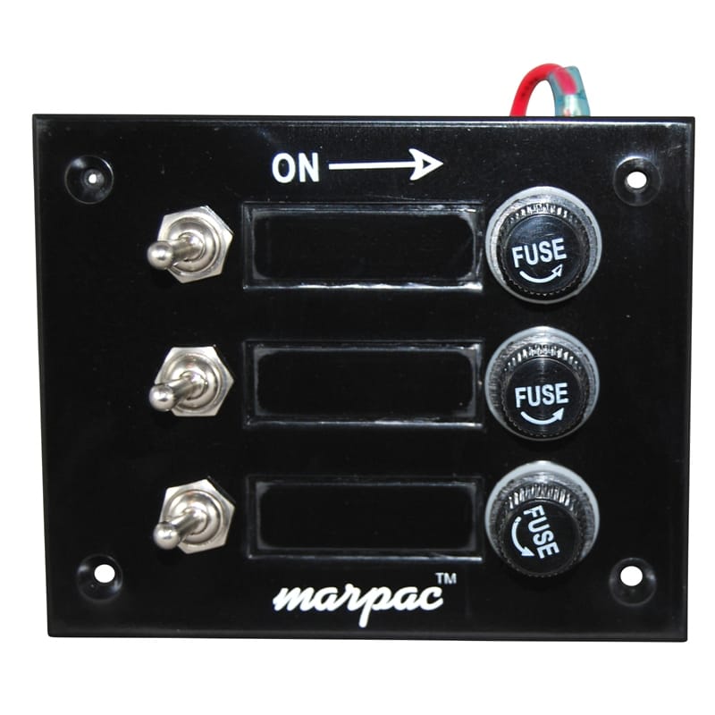 Marpac Qualifies for Free Shipping Marpac Switch Panel Toggle 3-Gang #7-0516