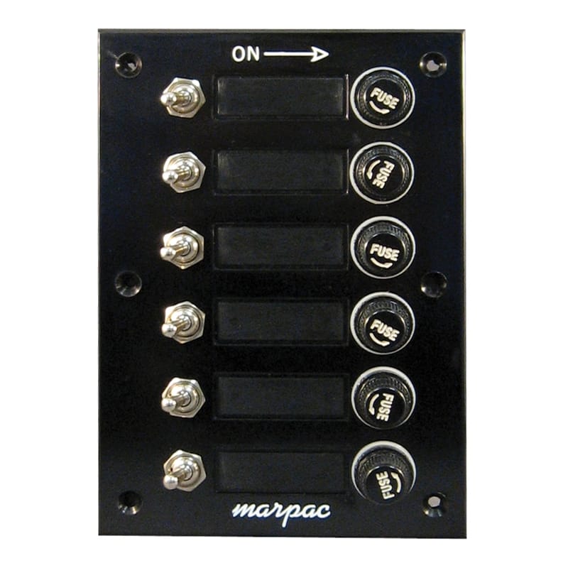 Marpac Qualifies for Free Shipping Marpac Switch Panel Toggle 6-Gang #7-0518