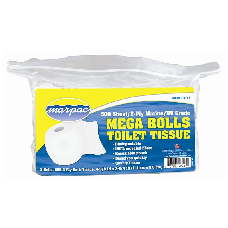Marpac Not Qualified for Free Shipping Marpac Toilet Paper 2-Ply 2-Pk #7-2731