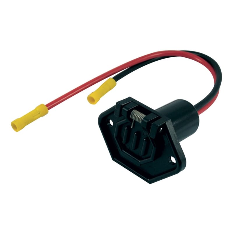 Marpac Qualifies for Free Shipping Marpac Trolling Motor Socket 2-Pin 12v 10 AWG Female #7-1296