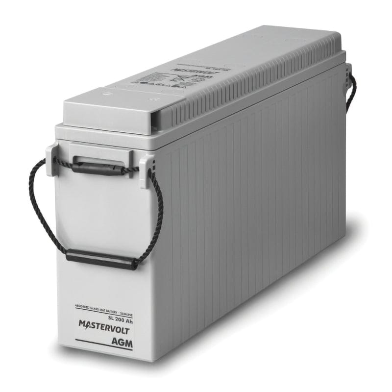 Mastervolt Truck Freight - Not Qualified for Free Shipping Mastervolt AGM Slimline Battery 12v 185 Ah #63001851