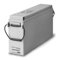 Mastervolt Truck Freight - Not Qualified for Free Shipping Mastervolt AGM Slimline Battery 12v 185 Ah #63001851