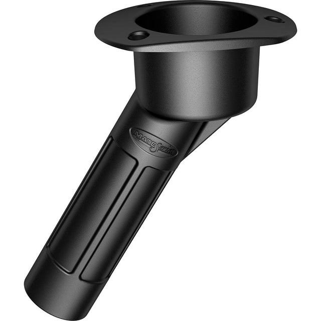 Mate Series Qualifies for Free Shipping Mate Series Plastic Rod & Cup Holder 30-Degree Open Oval Top Black #P2030DB