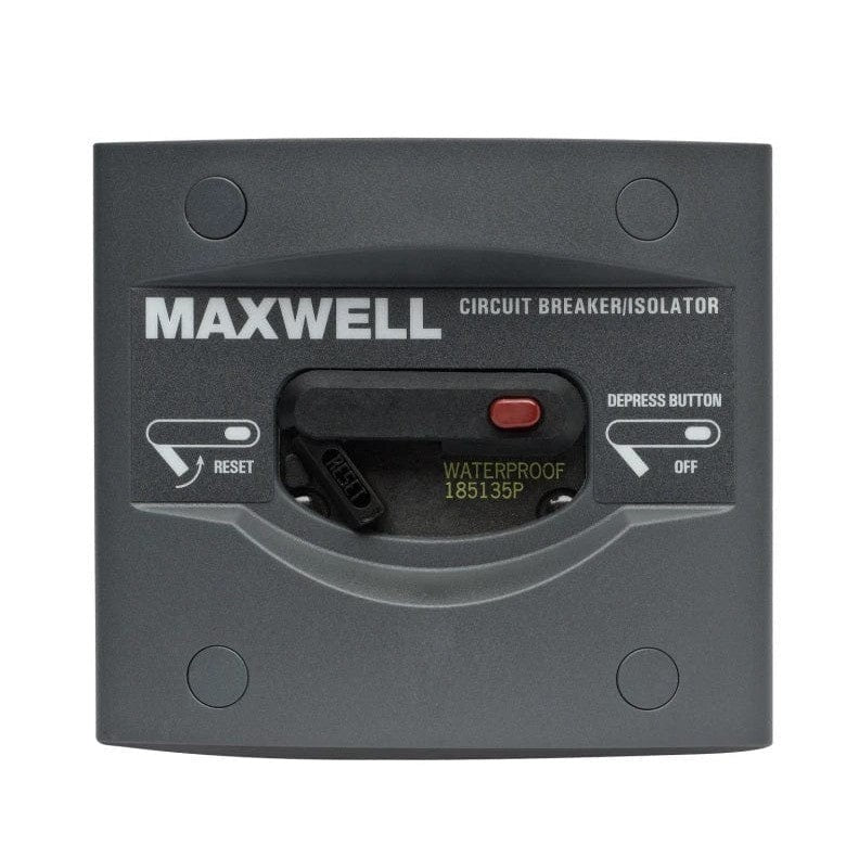 Maxwell Winches Qualifies for Free Shipping Maxwell 50a Breaker/Isolator Panel #P102902