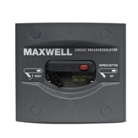 Maxwell Winches Qualifies for Free Shipping Maxwell 50a Breaker/Isolator Panel #P102902