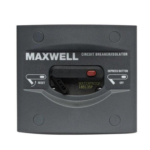 Maxwell Winches Qualifies for Free Shipping Maxwell 70a Breaker/Isolator Panel #P102903