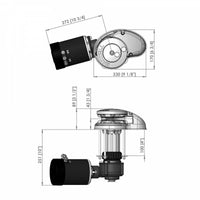 Maxwell Winches Not Qualified for Free Shipping Maxwell Winches RC 10 8 24v 1200w #RC10824V