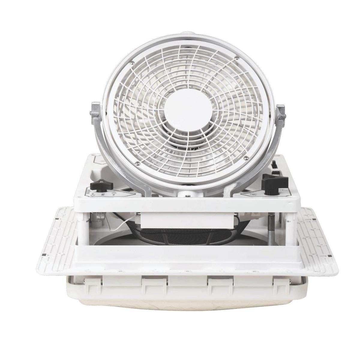 Maxxair Qualifies for Free Shipping Maxxair Maxxfan Pivot with Smoke Lid #00-62000