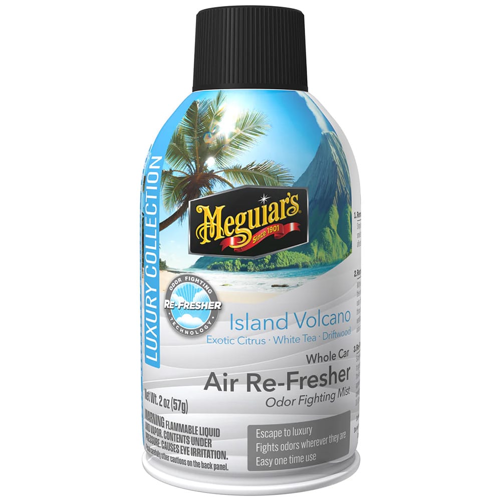 Meguiar's Not Qualified for Free Shipping Meguiar's Island Volcano Air Refresher Aerosol 2 oz #G262502