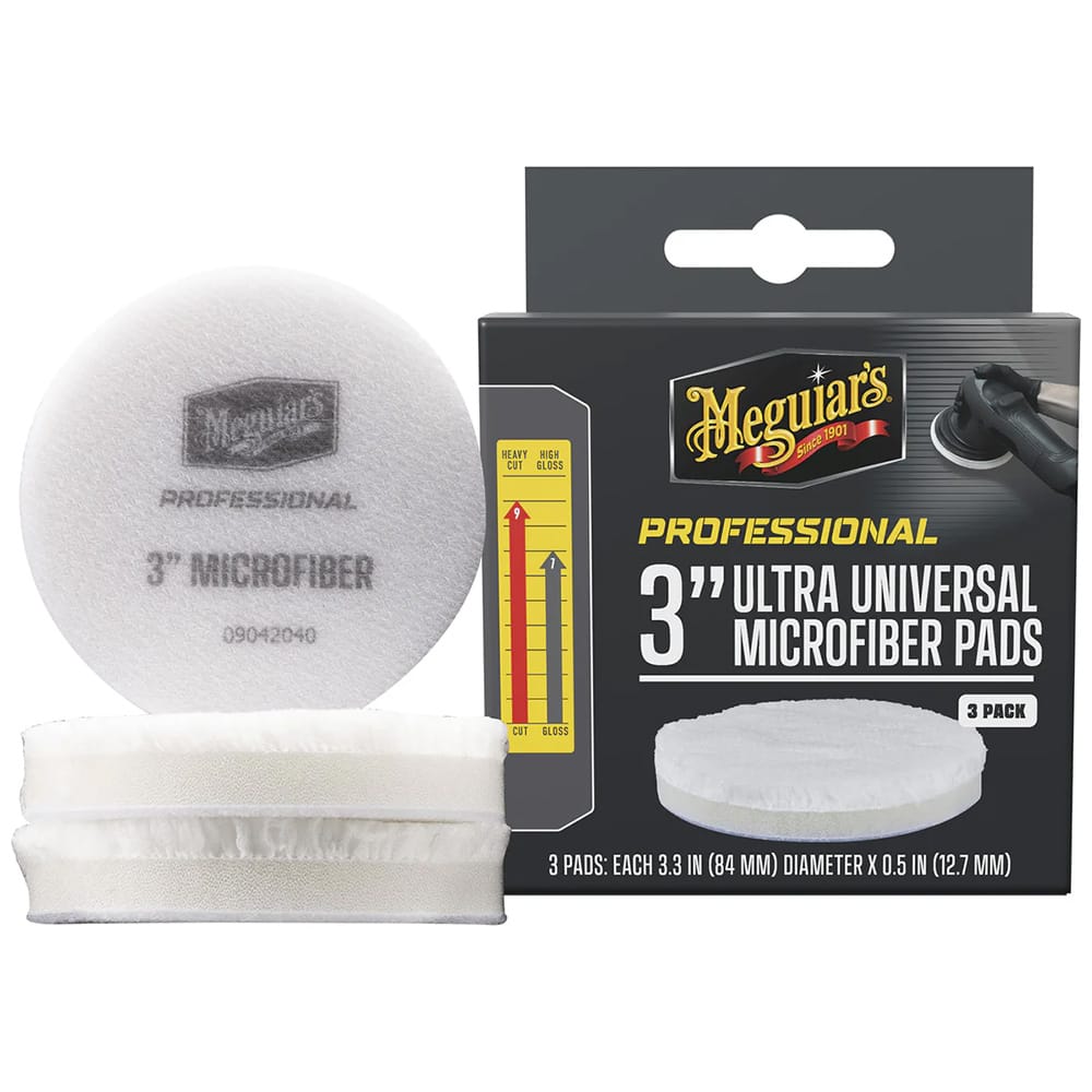 Meguiar's Qualifies for Free Shipping Meguiar's Professional 3" Ultra Universal Microfiber #M3MFP3