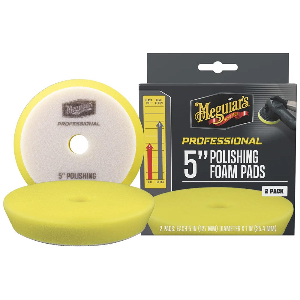 Meguiar's Qualifies for Free Shipping Meguiar's Professional 5" Polishing Foam Pads 2-pk #M5PFP2