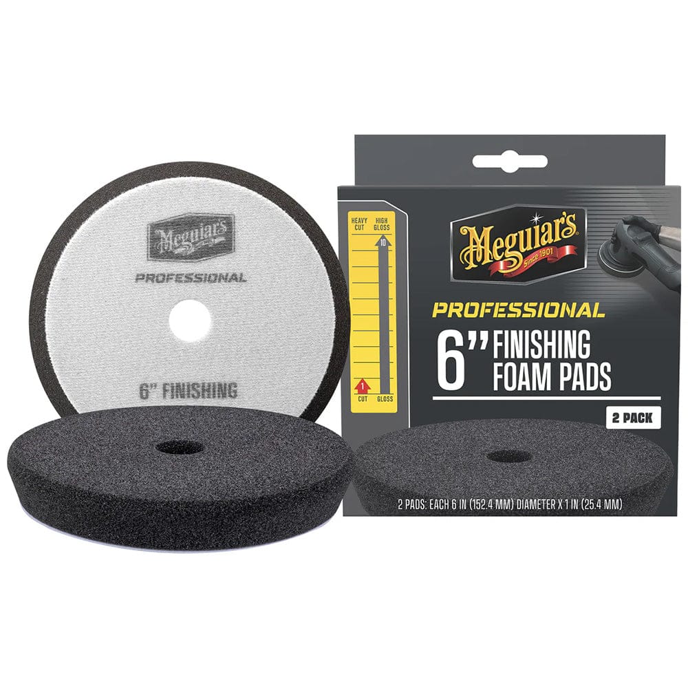 Meguiar's Qualifies for Free Shipping Meguiar's Professional 6" Foam Finishing Pads 2-pk #M6FFP2
