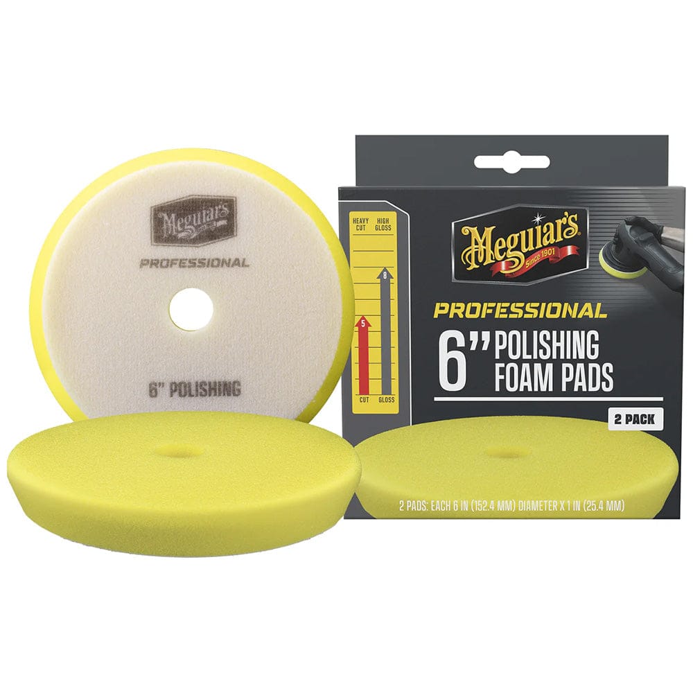Meguiar's Qualifies for Free Shipping Meguiar's Professional 6" Polishing Foam Pads 2-pk #M6PFP2