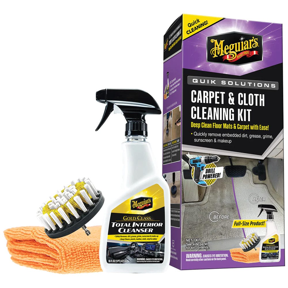 Meguiar's Qualifies for Free Shipping Meguiar's Quik Solutions Carpet & Cloth Kit #G55268