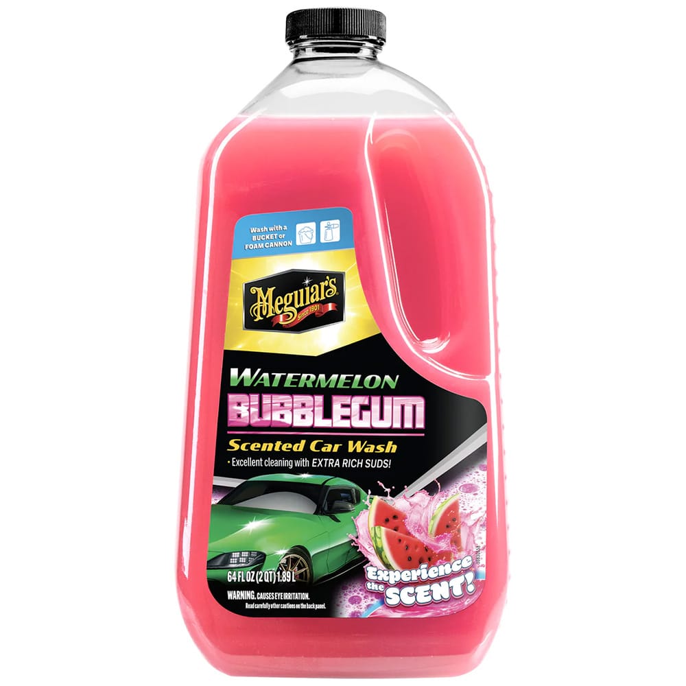 Meguiar's Qualifies for Free Shipping Meguiar's Watermelon Bubblegum Wash 64 oz #G250464