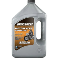 Mercury Marine Qualifies for Free Shipping Mercury 4-Stroke Synthetic Motorcycle Oil Gallon #8M0060086