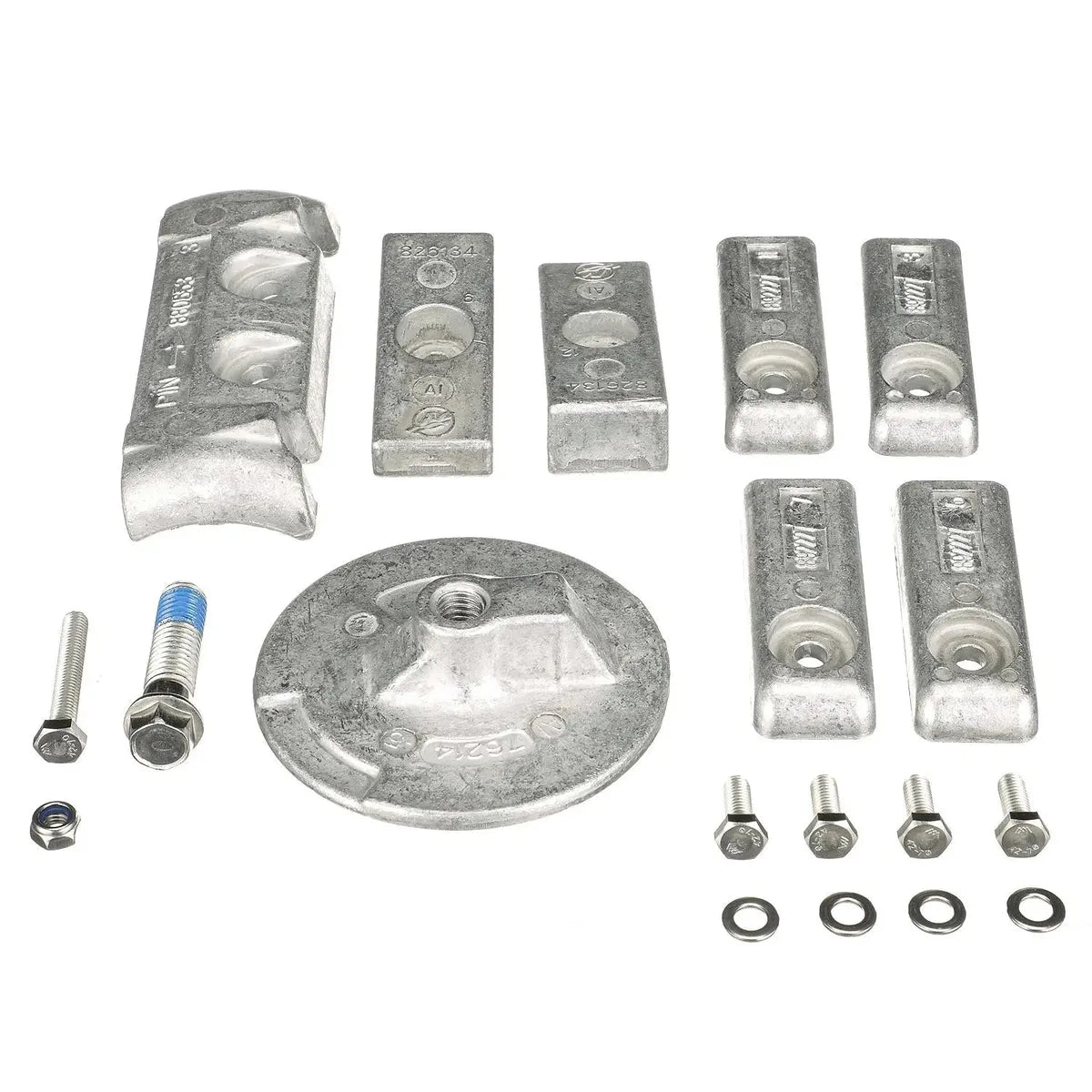 Mercury Marine Qualifies for Free Shipping Mercury Aluminum Anode Kit for 200-300 HP L6 Verado #97-8M0126670