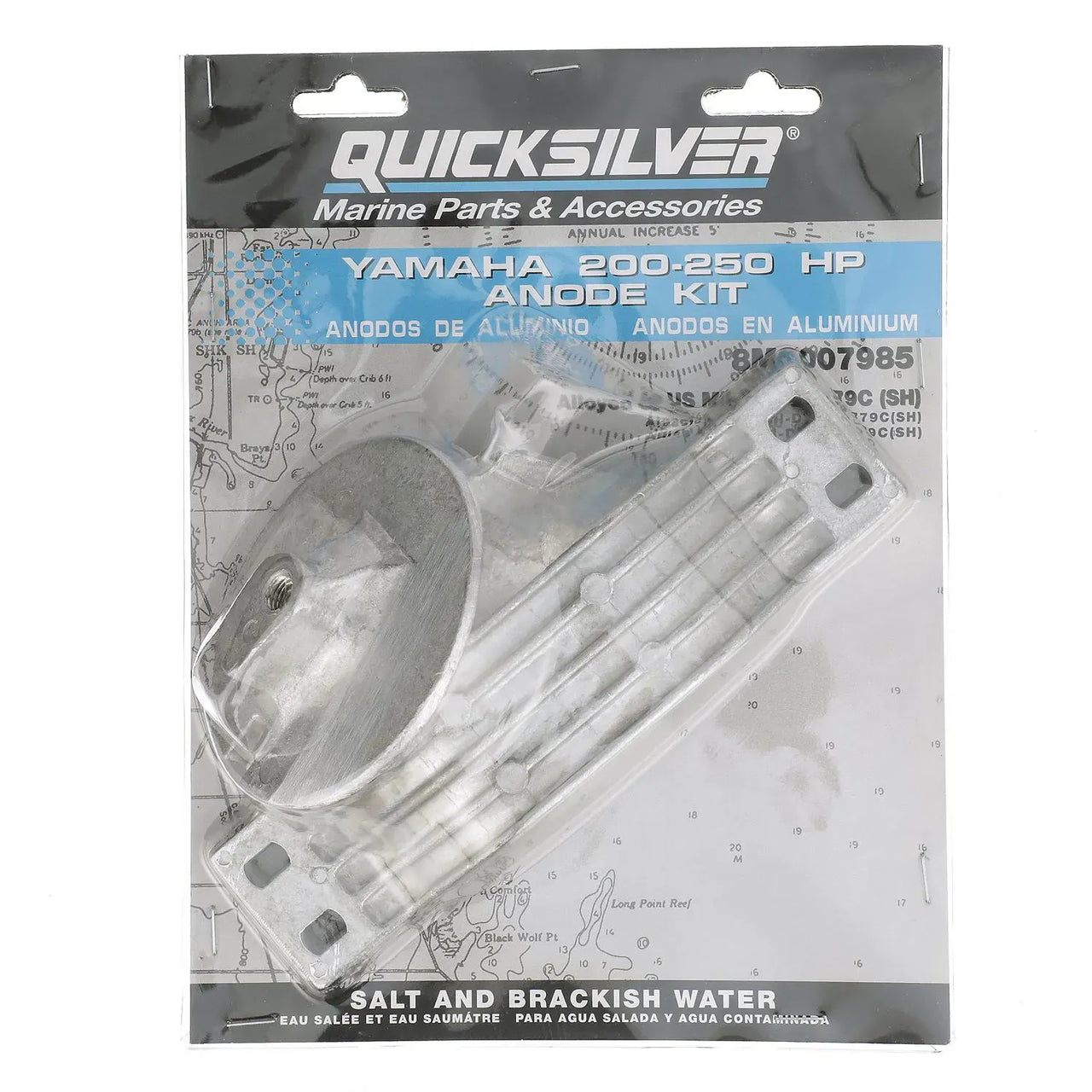 Mercury Marine Qualifies for Free Shipping Mercury Anode Kit Yamaha 200-250 HP Aluminum #97-8M6007985