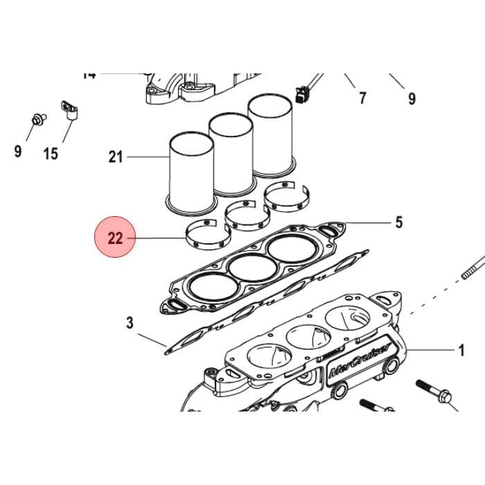 Mercury Marine Qualifies for Free Shipping Mercury Big Block EC Cat Retain Rings #866775